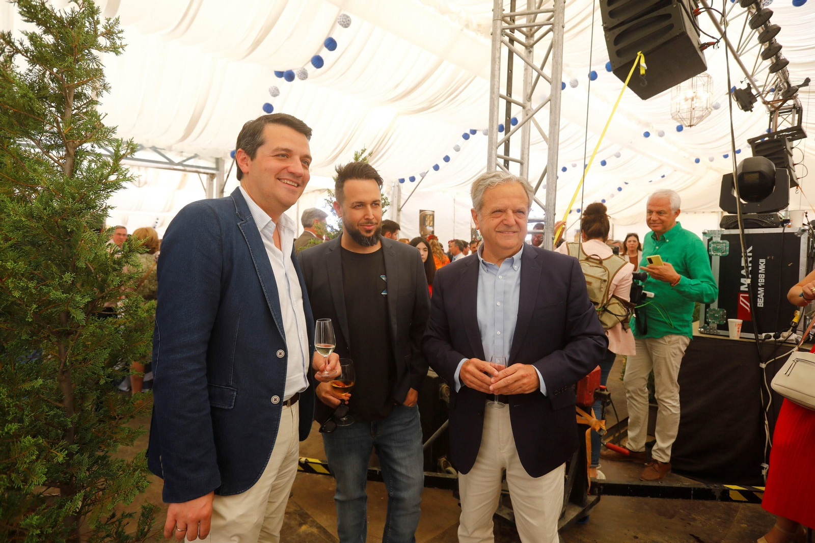 Las recepciones del miércoles de la Feria de Córdoba, en imágenes