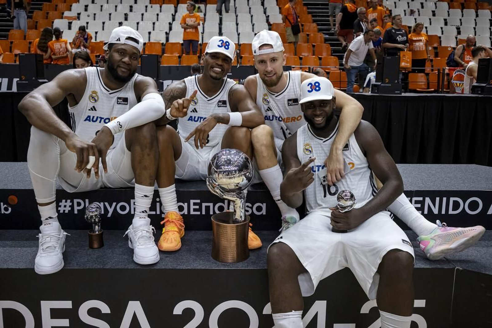 Las fotos del título del Real Madrid en baloncesto