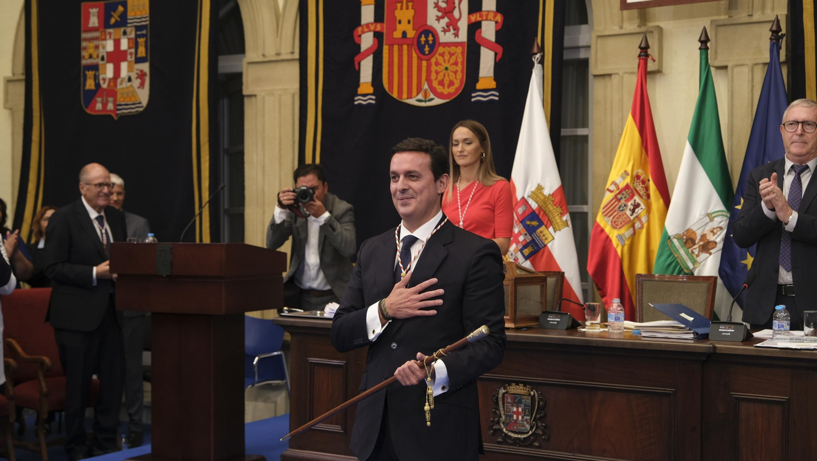 Imágenes del acto de constitución de la Diputación de Almería