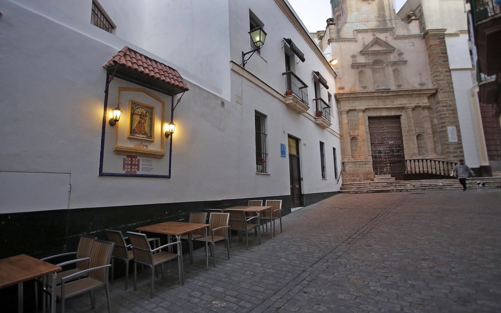 Zona del barrio Santa  María  donde tuvo lugar la detención y posterior muerte de Juan Antonio Martínez.