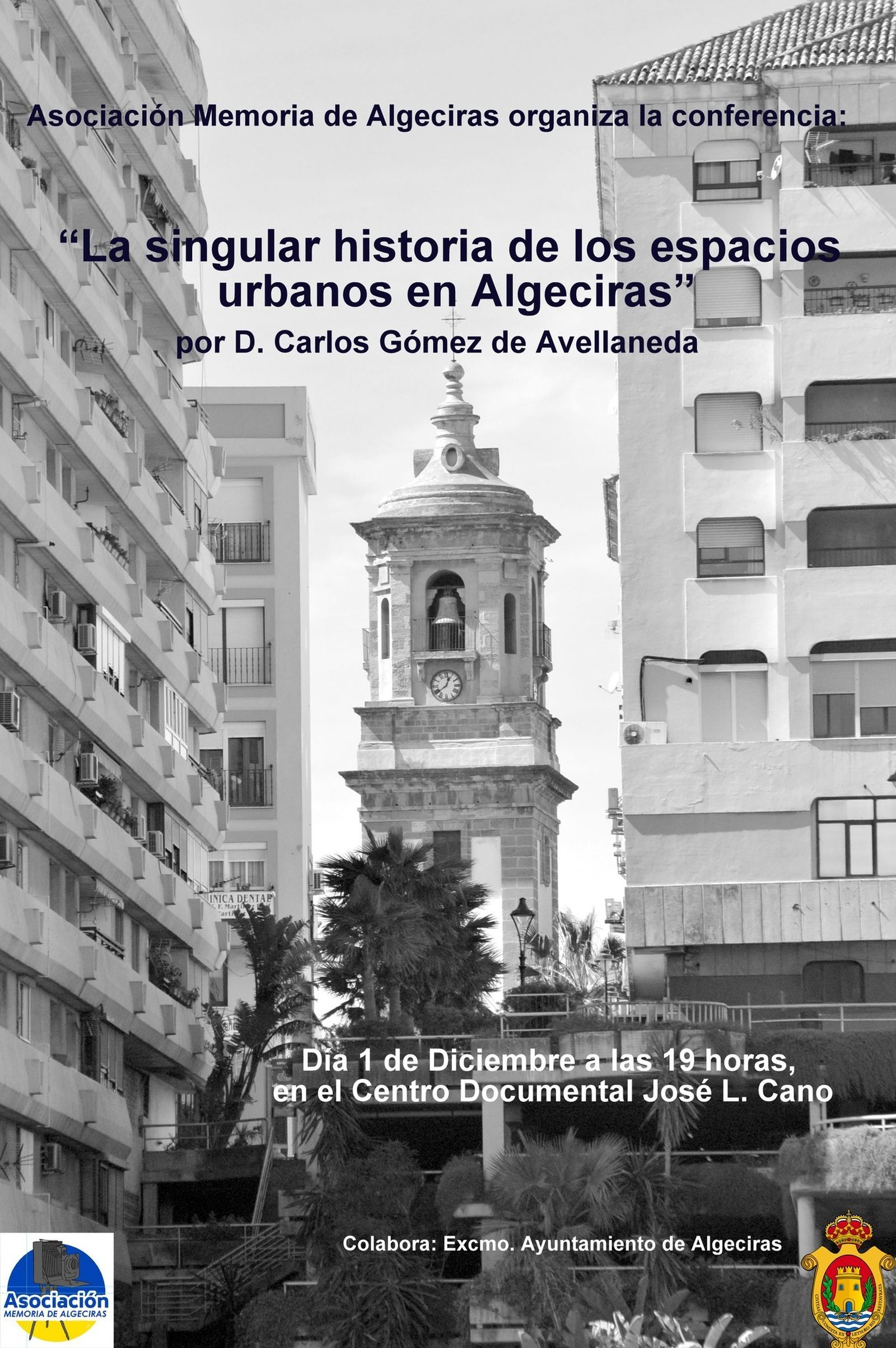 Cartel de la conferencia.