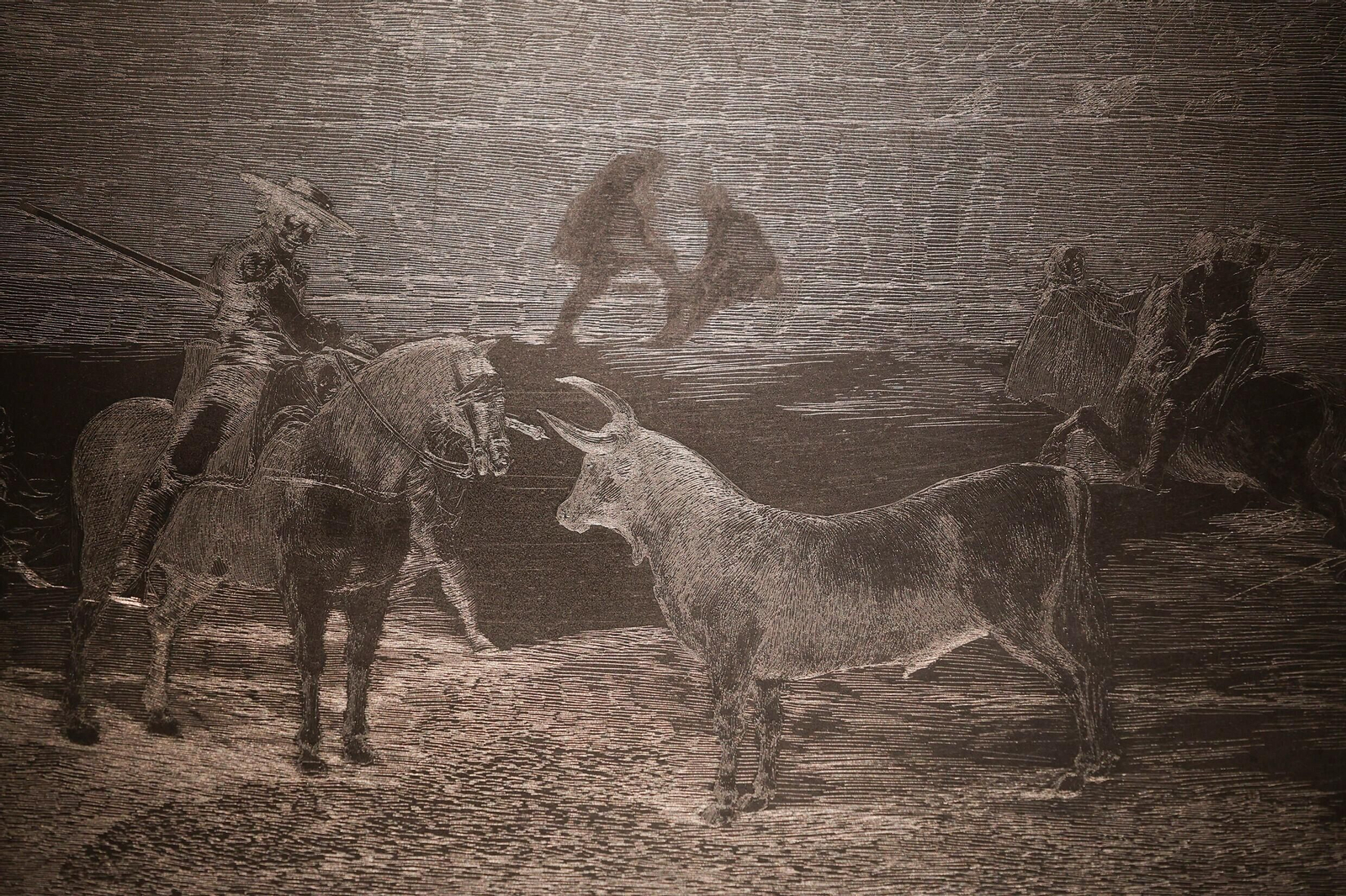 La exposición 'Goya/Picasso. Tauromaquias' del Centro Cultural Fundación Unicaja, en fotos