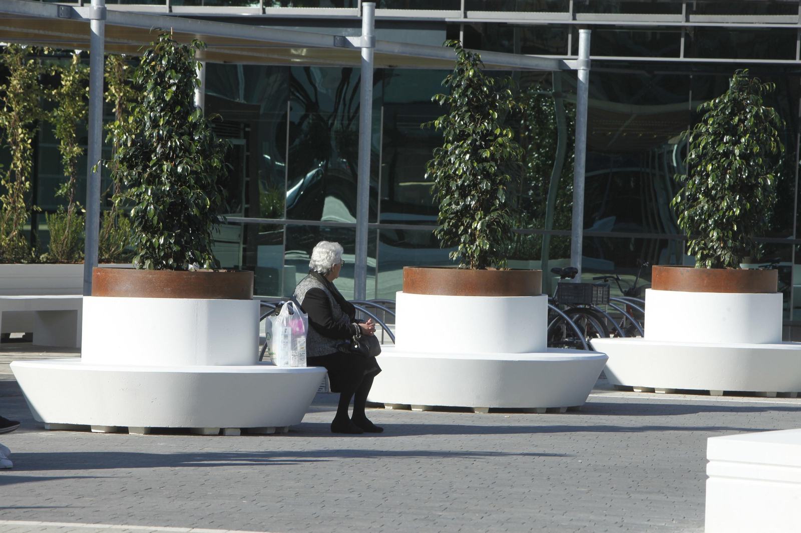 La reformada Plaza de Armas