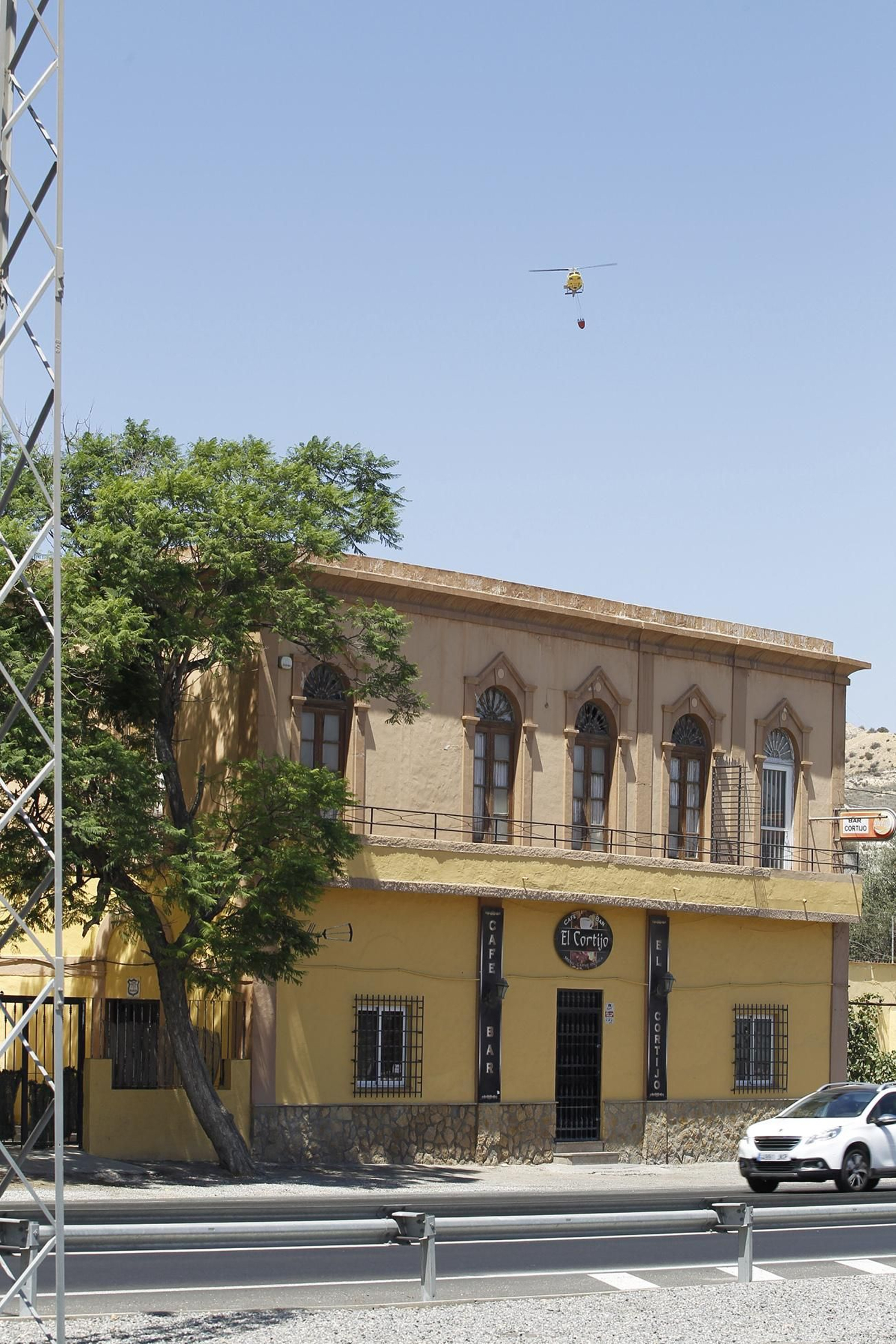 Fotogalería incendio forestal Paraje Majada del Aguilón. Huércal de Almería