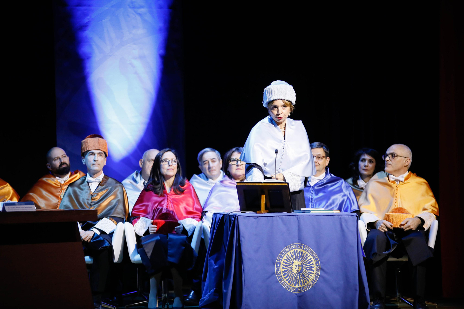 Las imágenes de la Investidura de José Céspedes como rector de la UAL