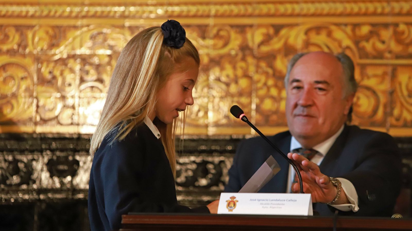 Pleno infantil en el Ayuntamiento de Algeciras