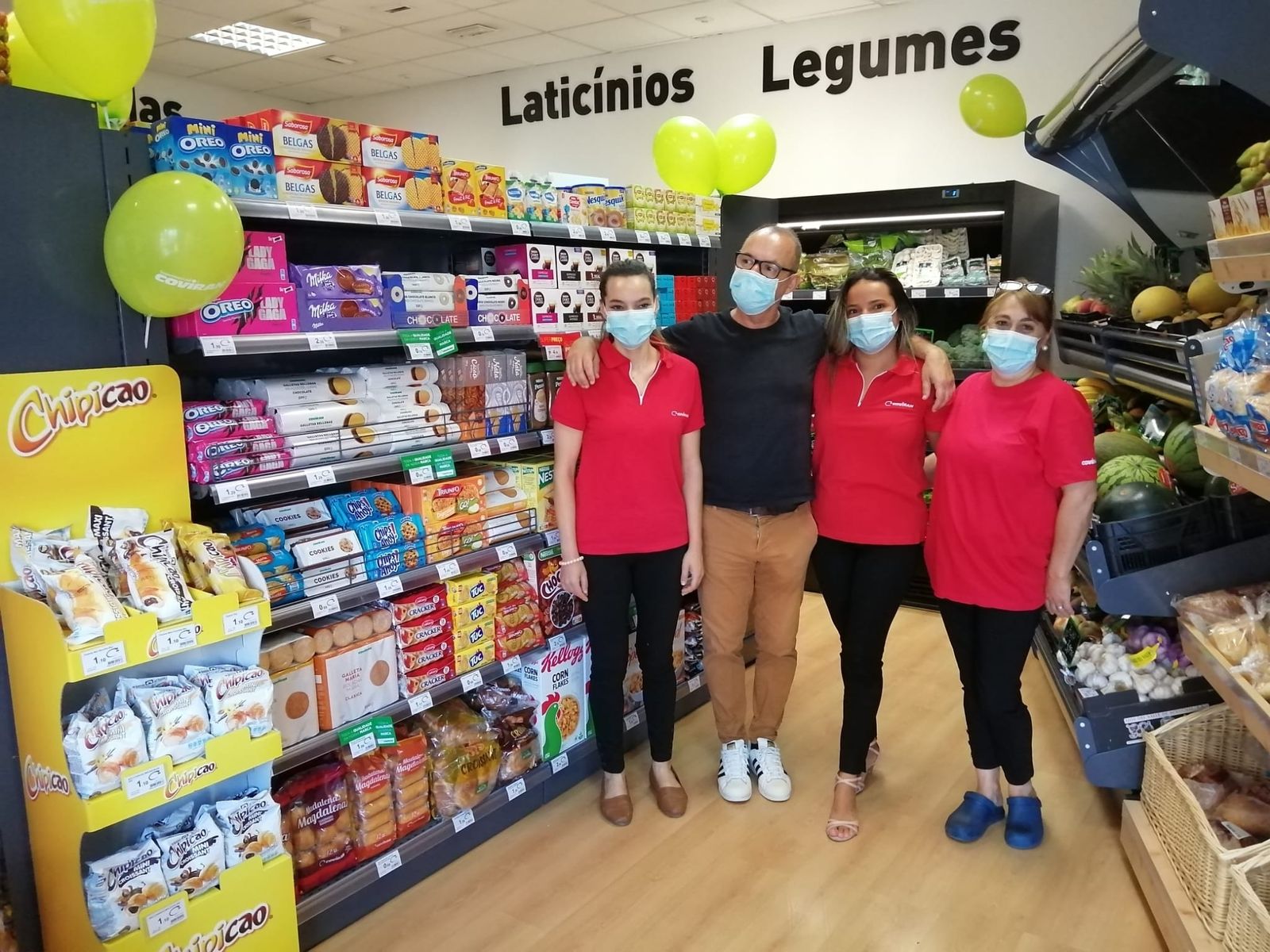 El nuevo supermercado Covirán en Faro.