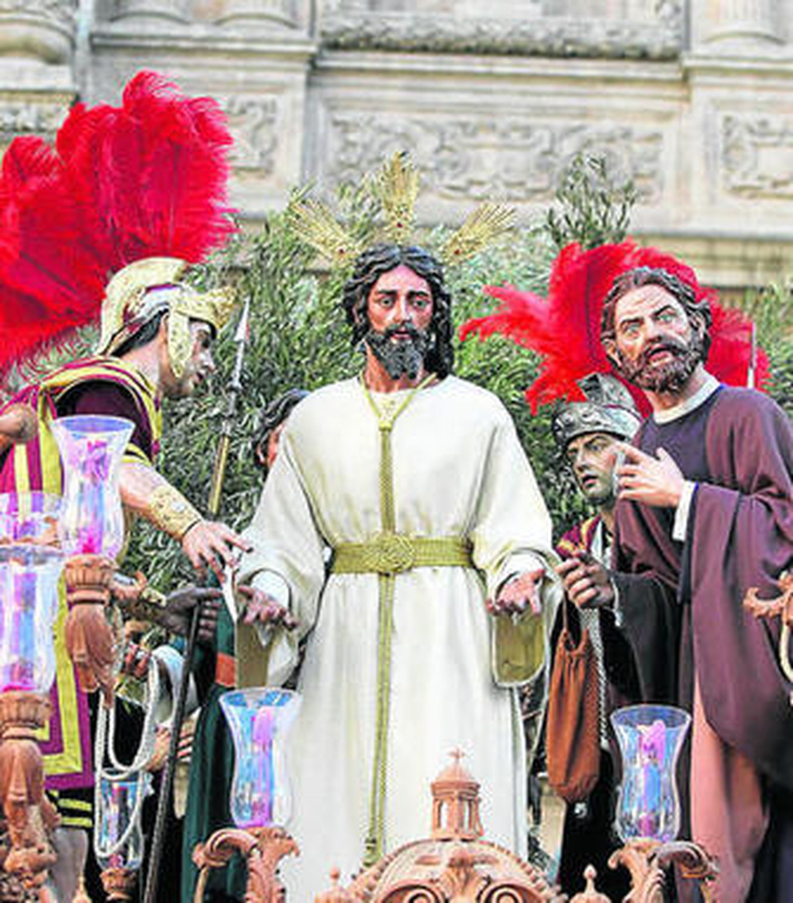 Paso del Prendimiento que da nombre popular a la cofradía.