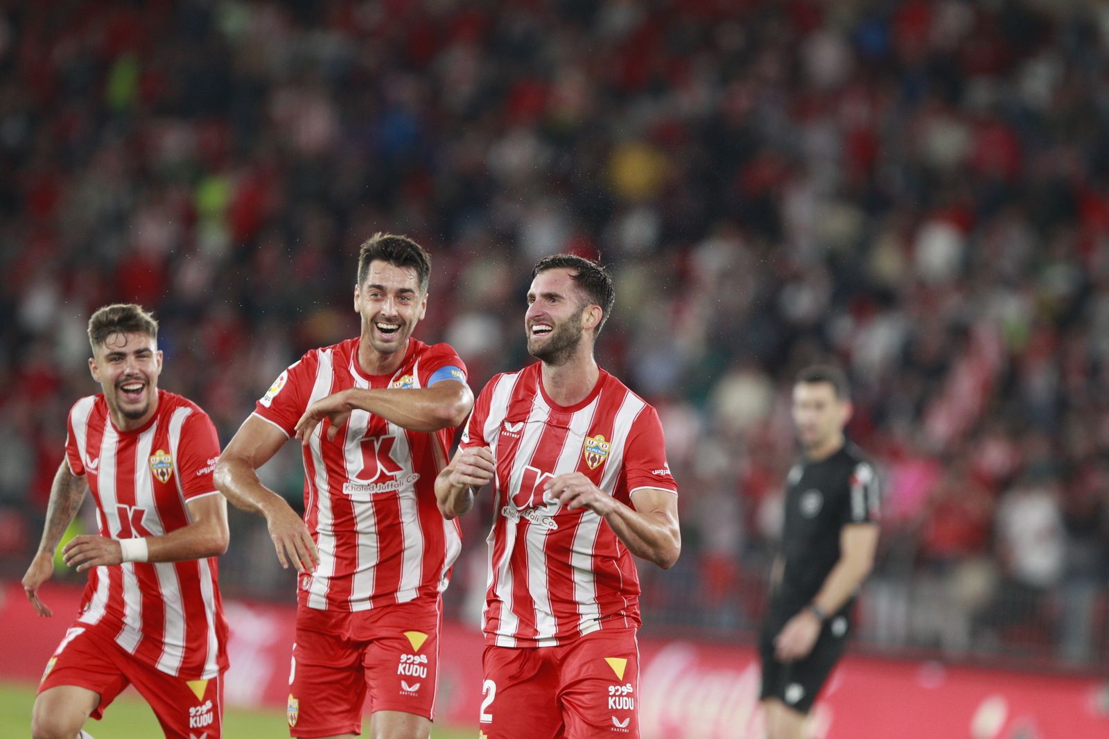 Imágenes del partido de fútbol U.D. Almería-Getafe C.F.