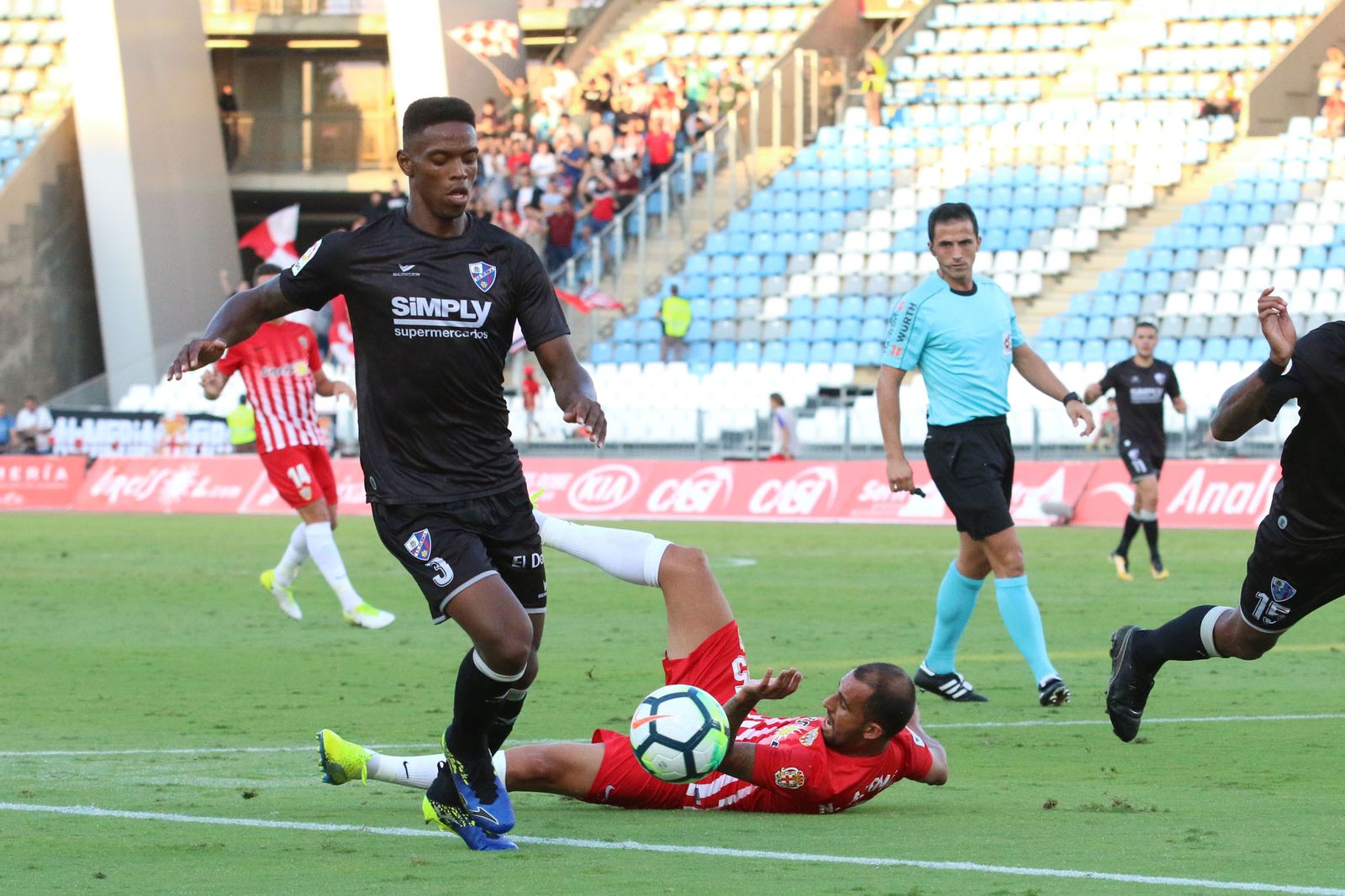 Las imágenes del Almería-Huesca