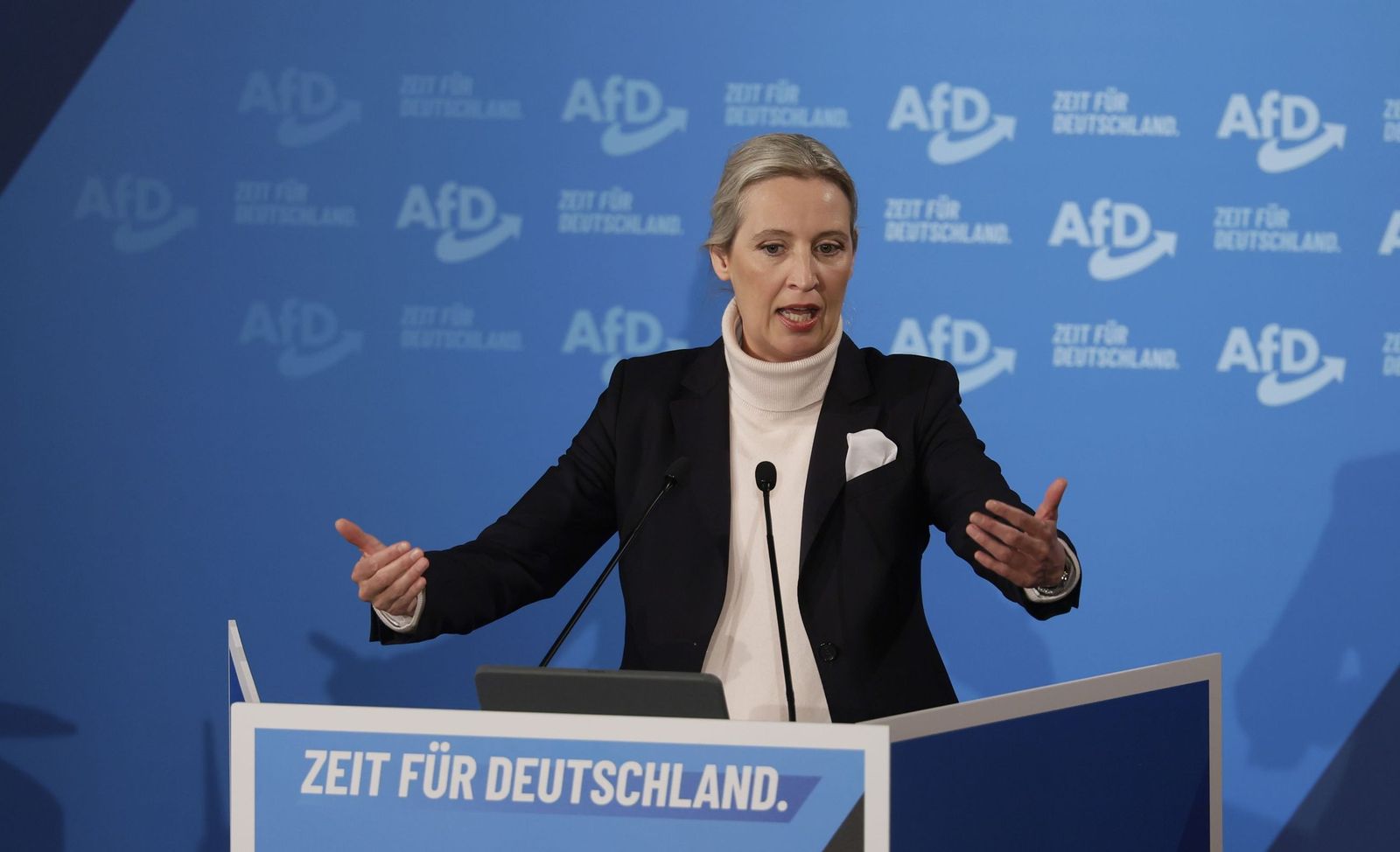 La copresidenta de Alternativa para Alemania (AfD), Alice Weidel.