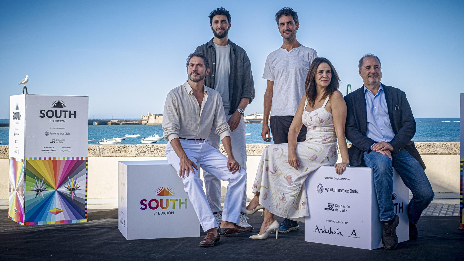 Las imágenes del photocall del domingo 14 del South Series Festival en La Caleta de Cádiz