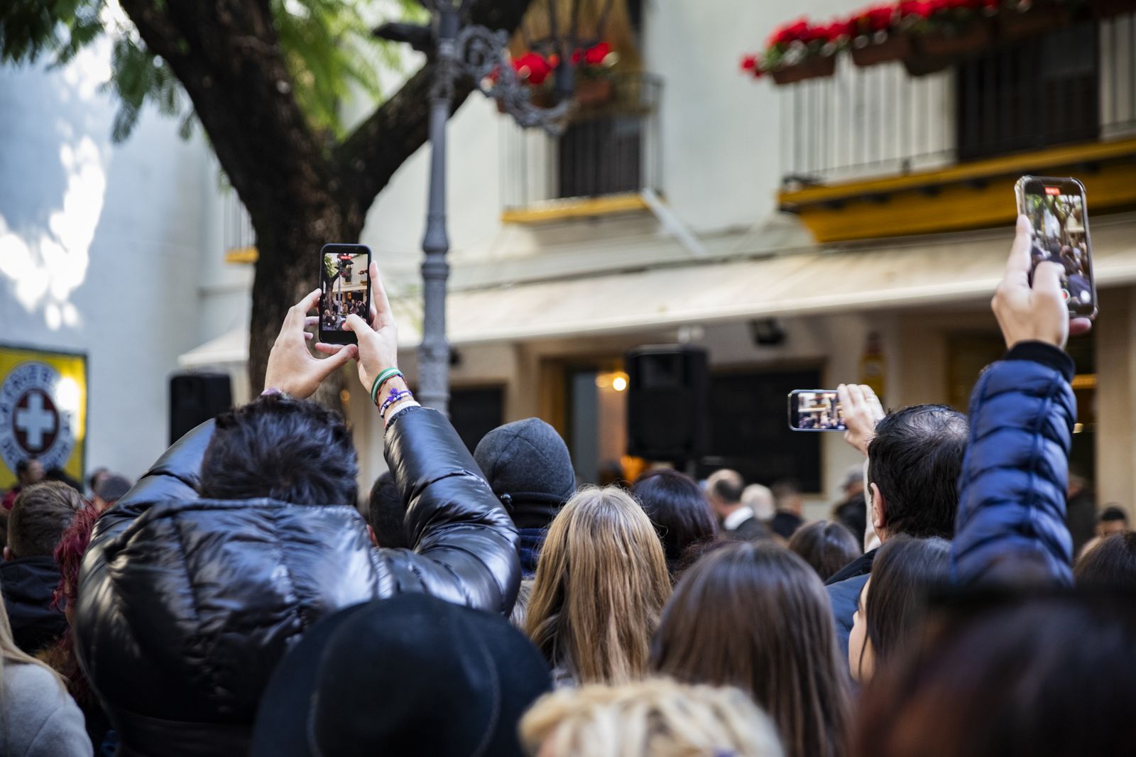 Imágenes del ambiente navideño del 24 de diciembre en Jerez