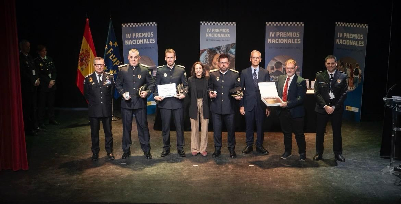 Policía de Maracena en los IV Premios Nacionales