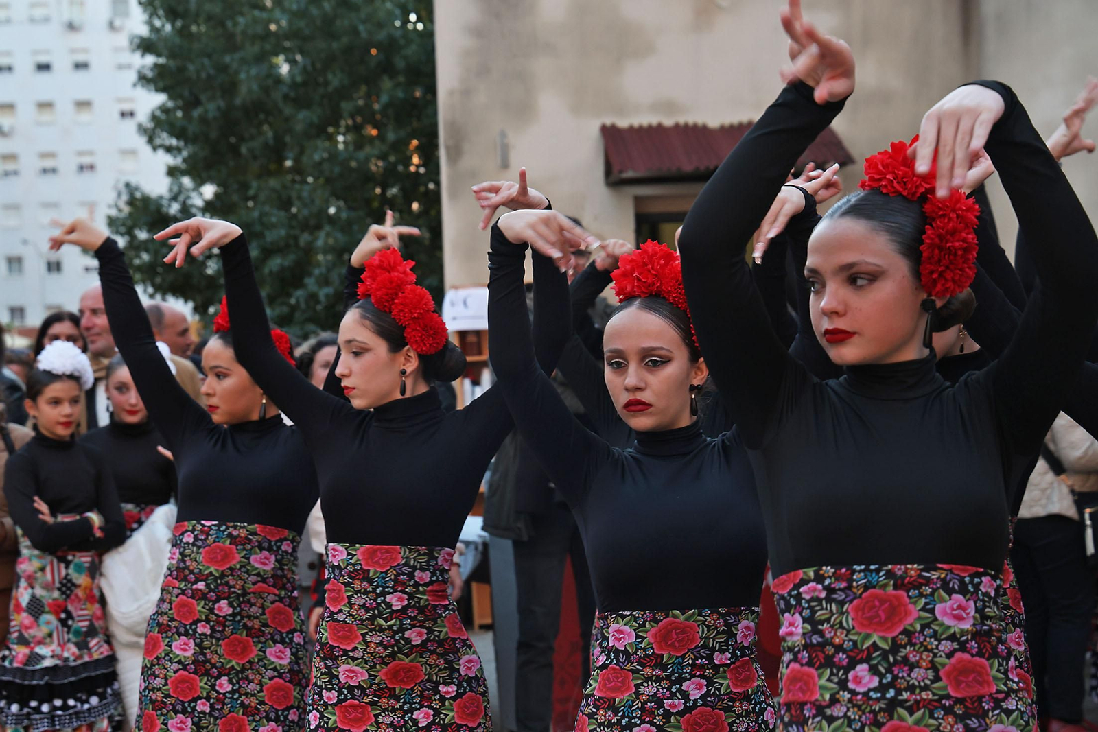 Imágenes del ambiente en la Zambomba Sor Eusebia