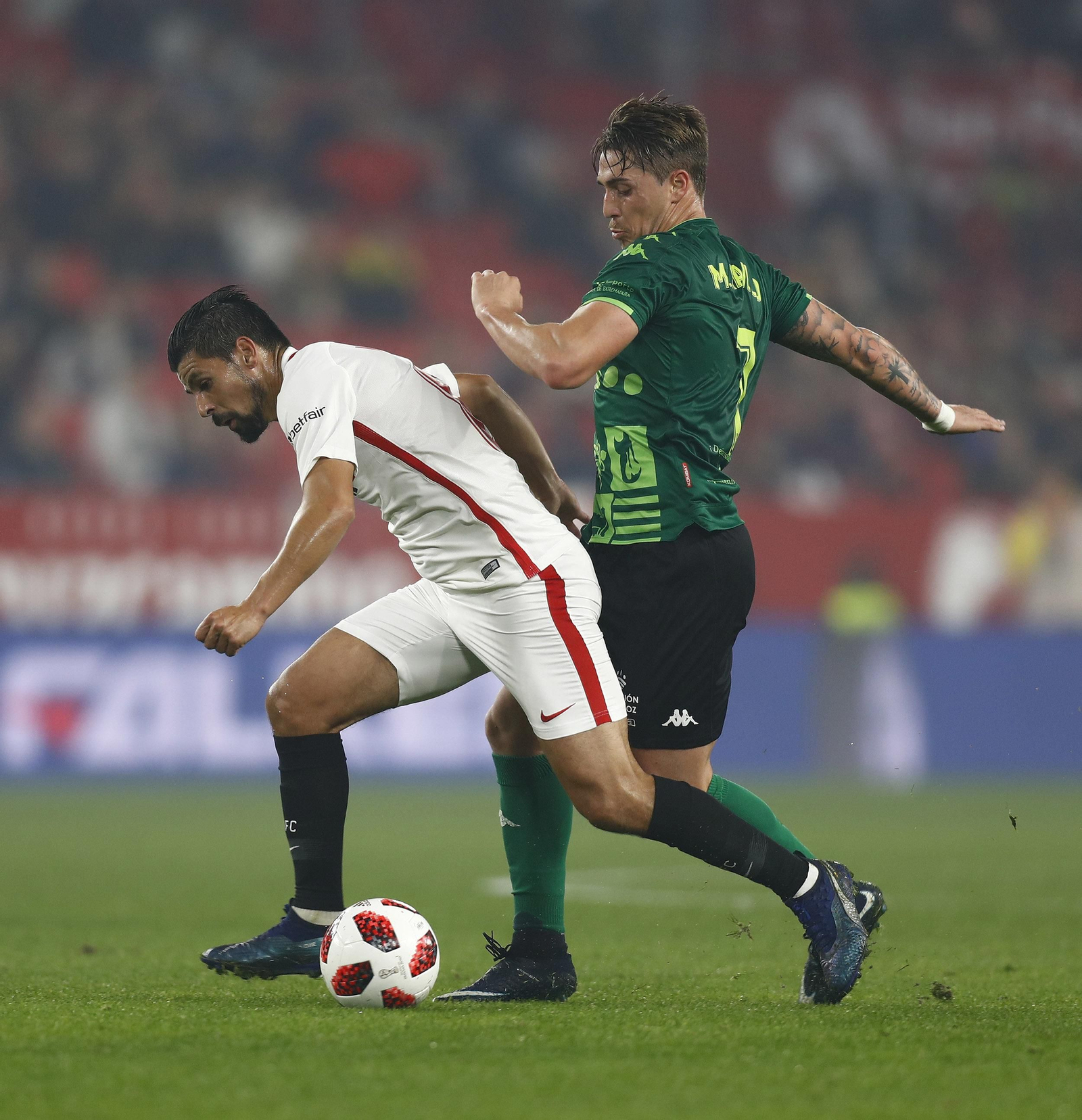 El Sevilla FC-Villanovense, en imágenes
