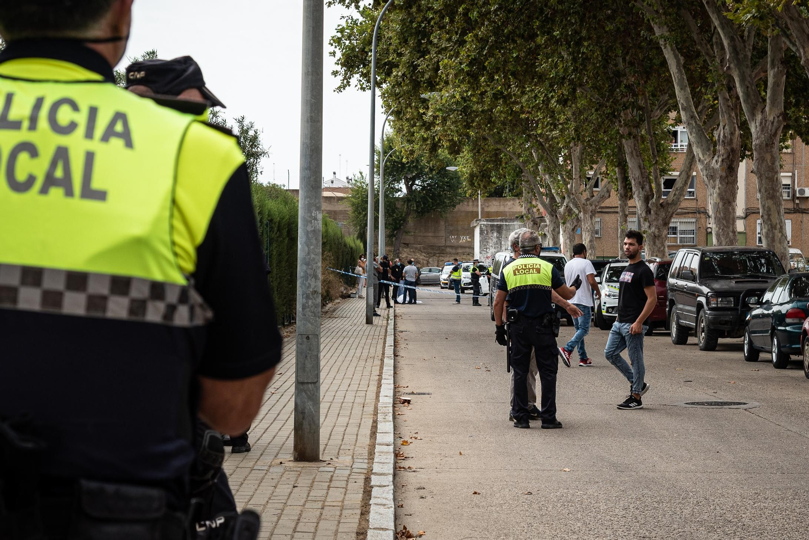 Imágenes de la reyerta ocurrida en la barriada de El Torrejón