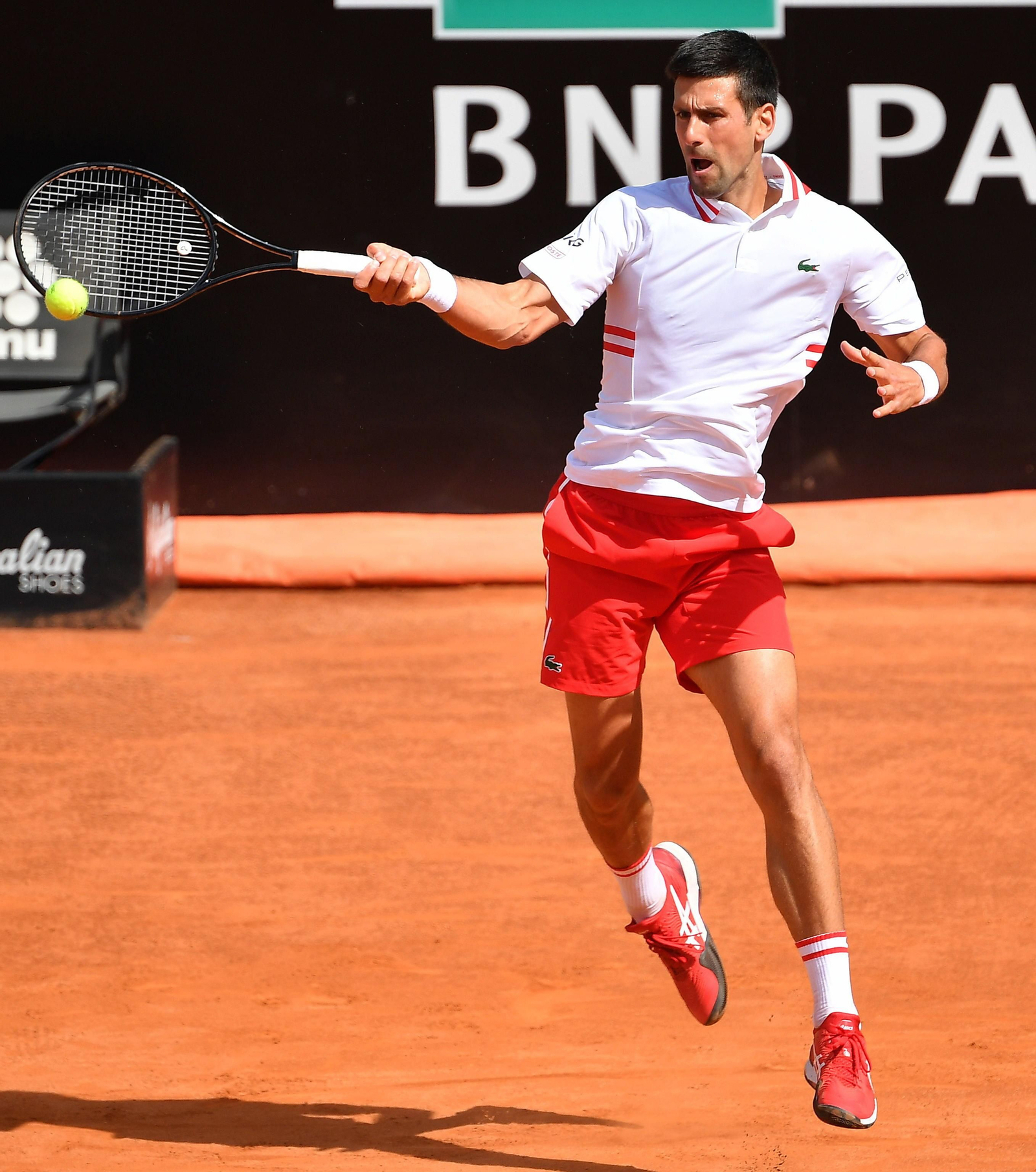 Las fotos de la Alejandro Davidovich ante Novak Djokovic.