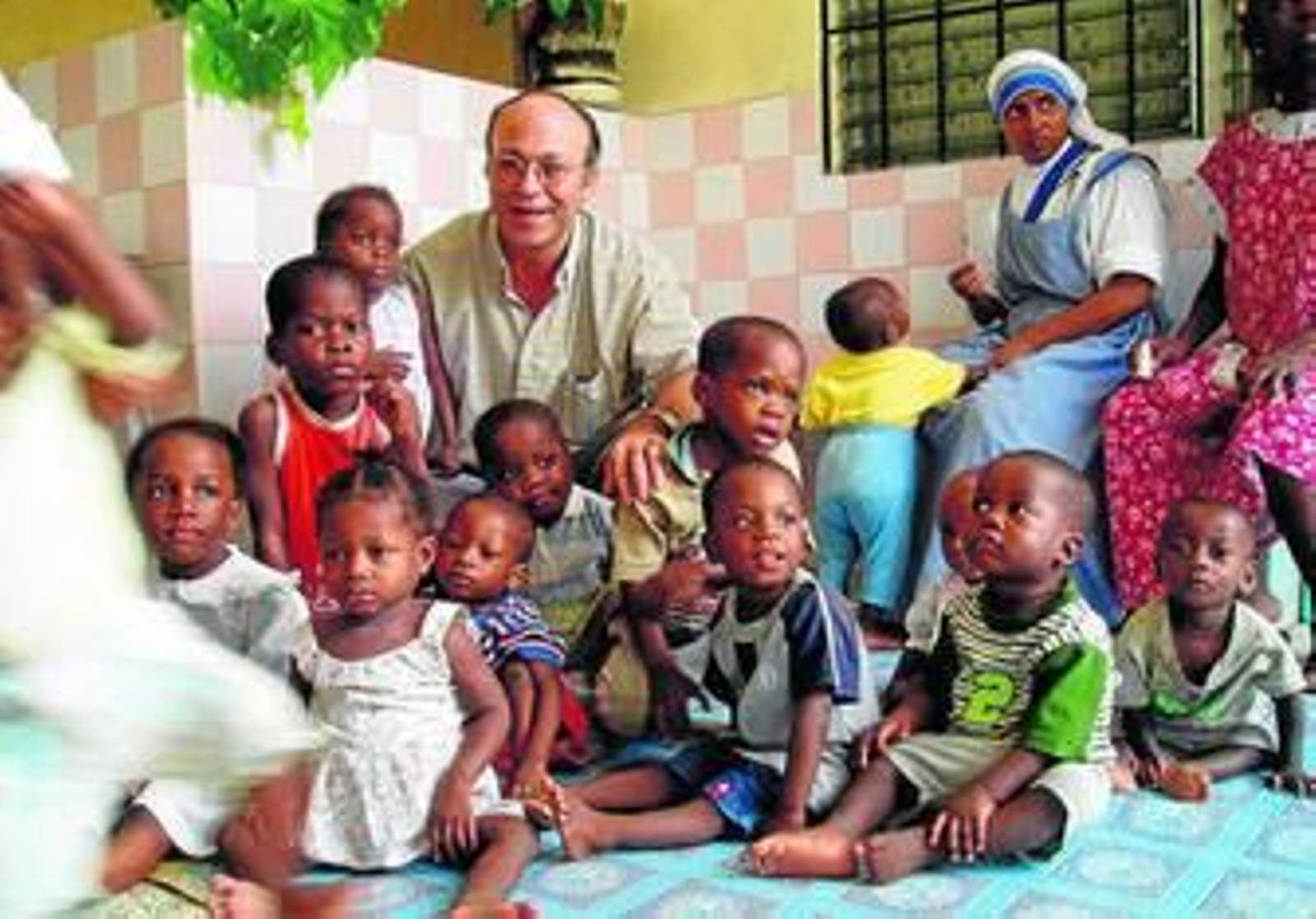 El religioso José Antonio Soria cuando era superior de la compañía en Liberia, país del que regresó en 2007.
