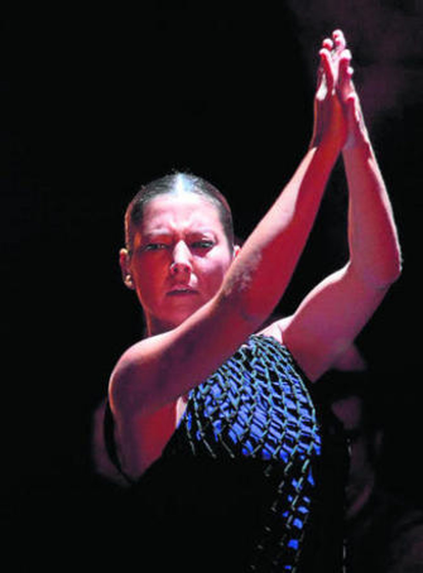 Sara Baras en el espectáculo 'La Pepa' que llega mañana a la Plaza Vieja.