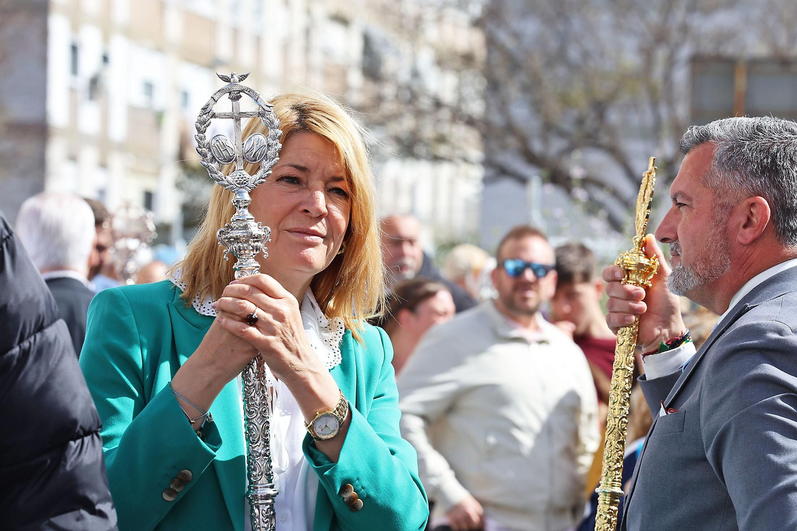 Imágenes de El Resucitado por el barrio de La Hispanidad
