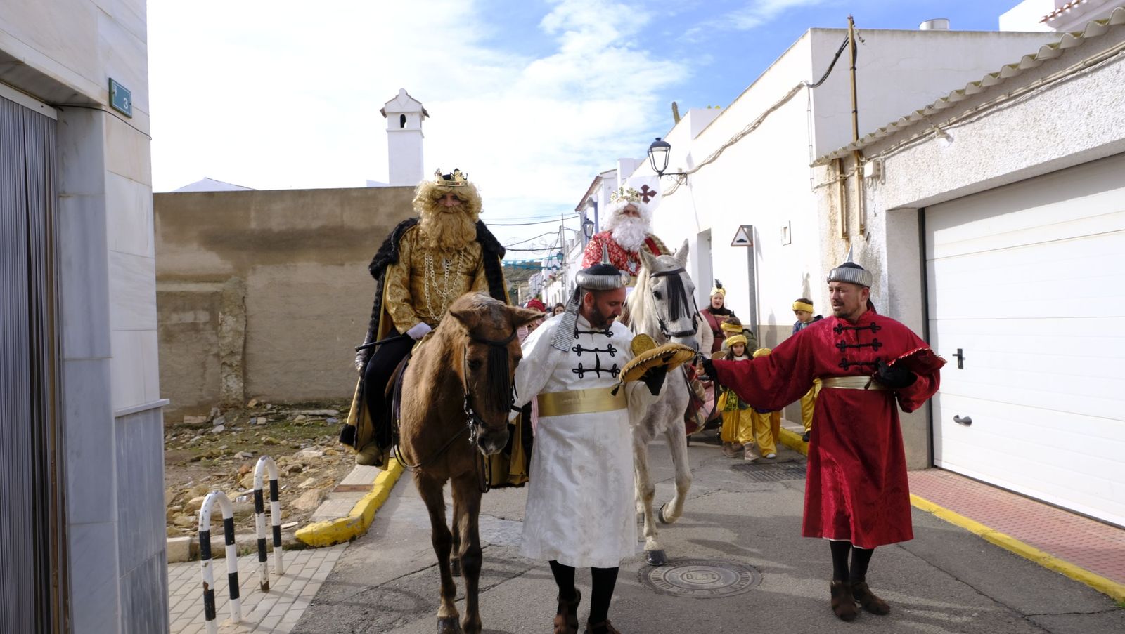 Las fotos del Auto Sacramental de los Reyes Magos en Los Gallardos
