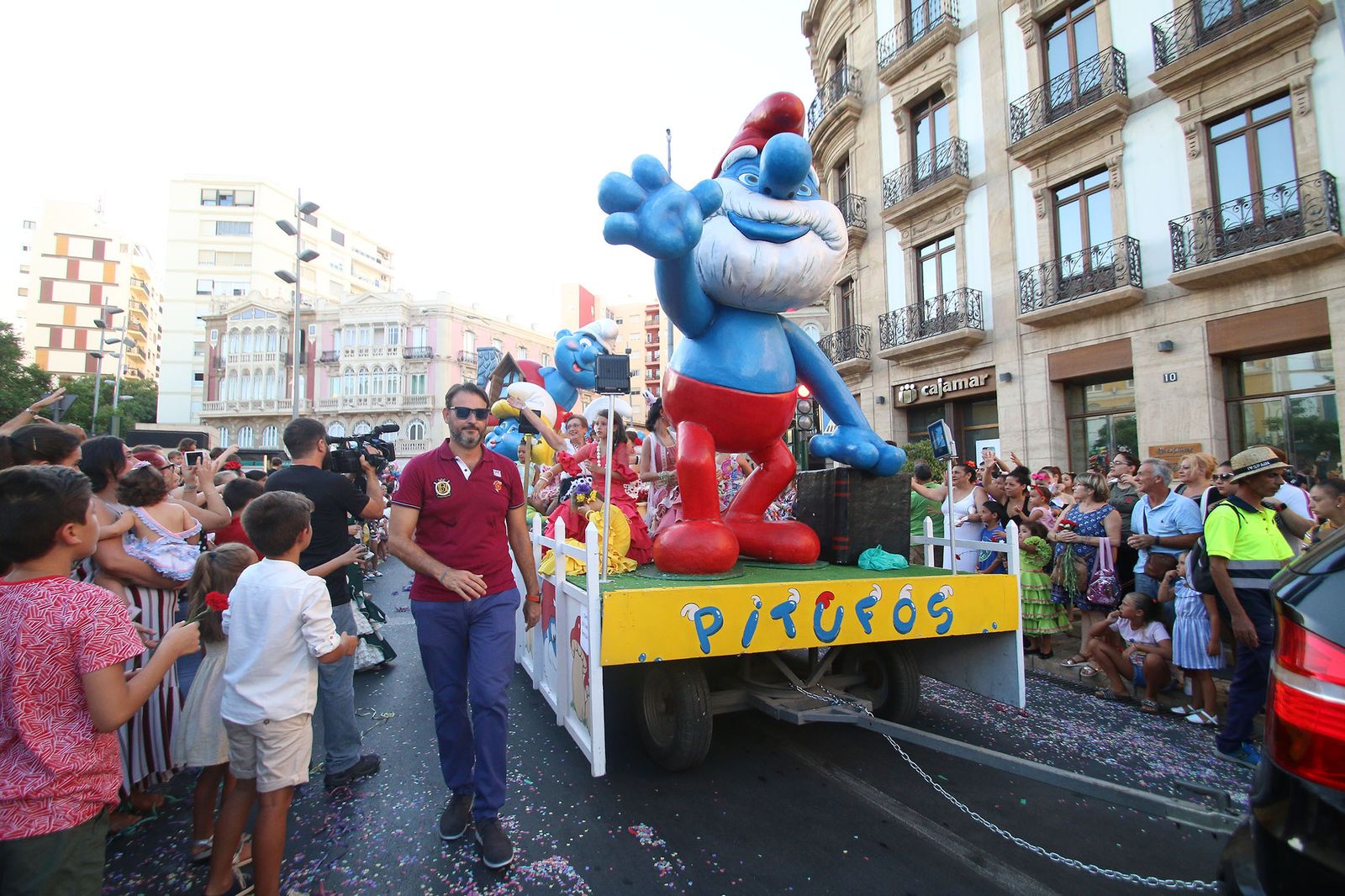 Fotogalería de la Batalla de Flores. Feria de Almería 2019