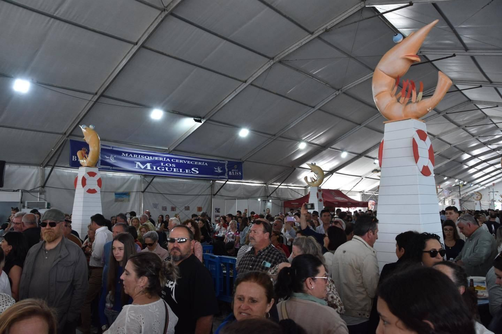 Feria de la Gamba de Punta Umbría: el gran ambientazo de este sábado en Punta Umbría