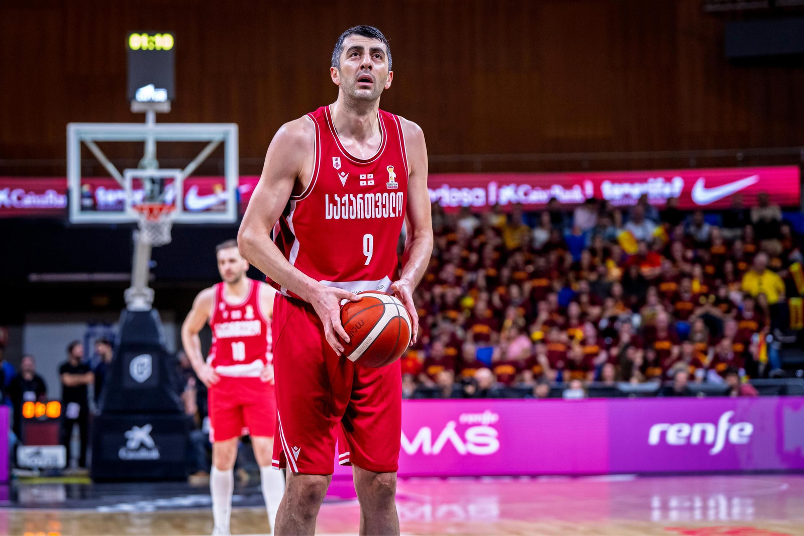 Las fotos del España-Georgia de baloncesto