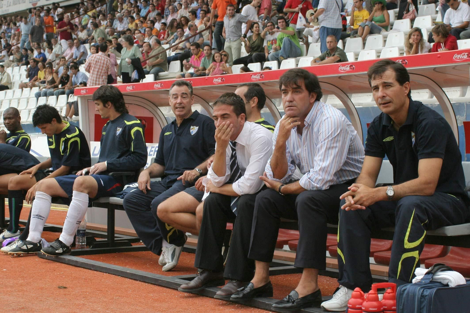 El paso de Marcos Alonso por el Málaga CF, en fotos