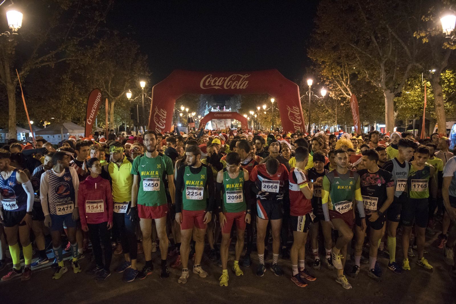 La carrera nocturna de Navidad, en imágenes