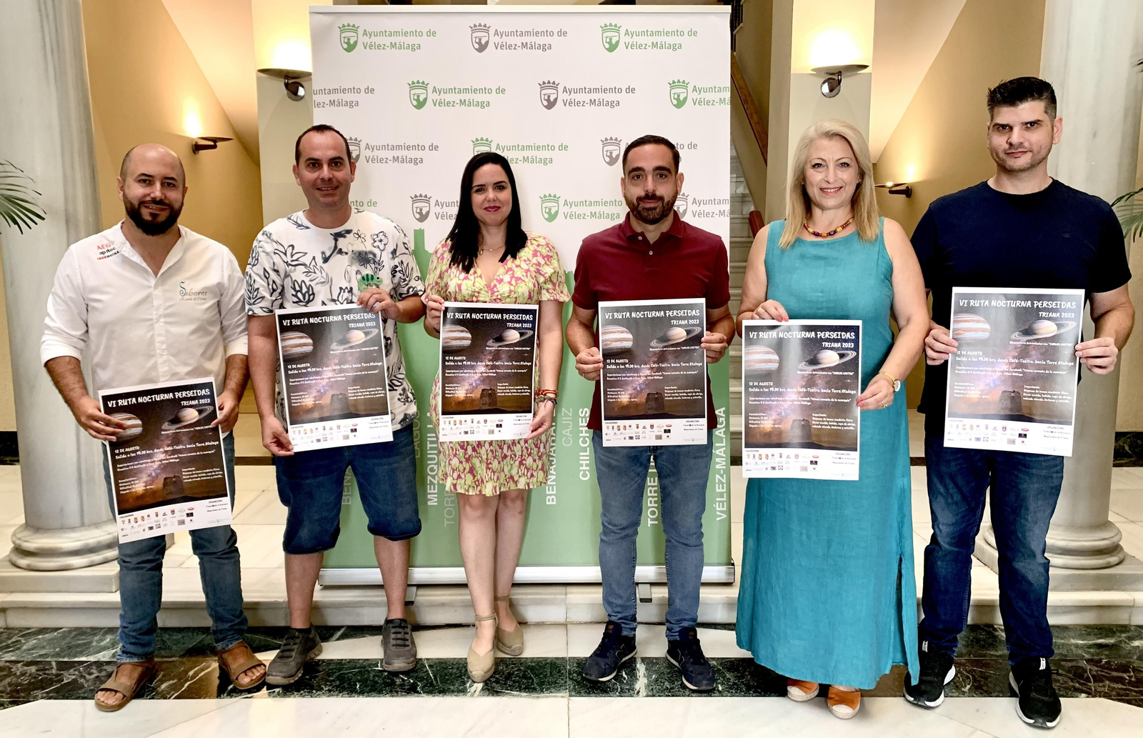 Presentación de la VI Ruta Nocturna de las Perseidas en Triana
