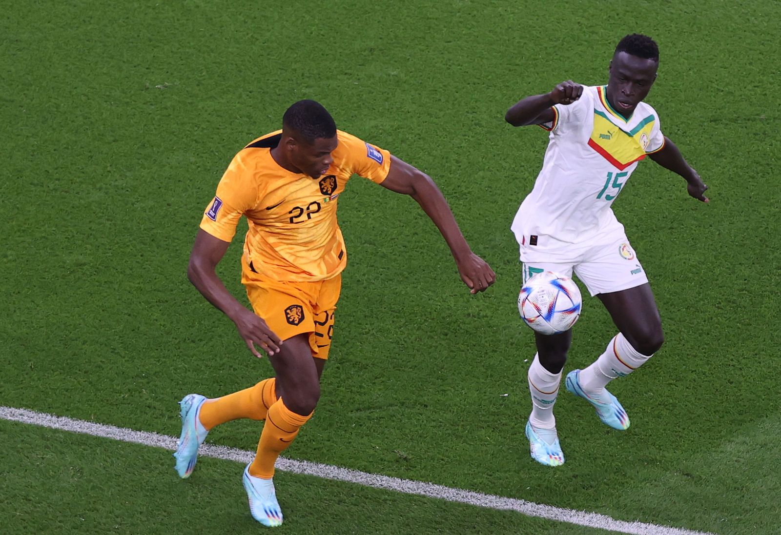 Las imágenes del Senegal - Países Bajos