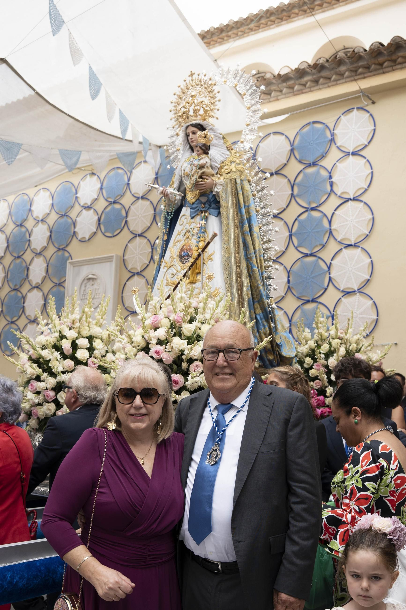 Las imágenes de la misa y procesión en Macael por las fiestas en honor a Nuestra Señora del Rosario