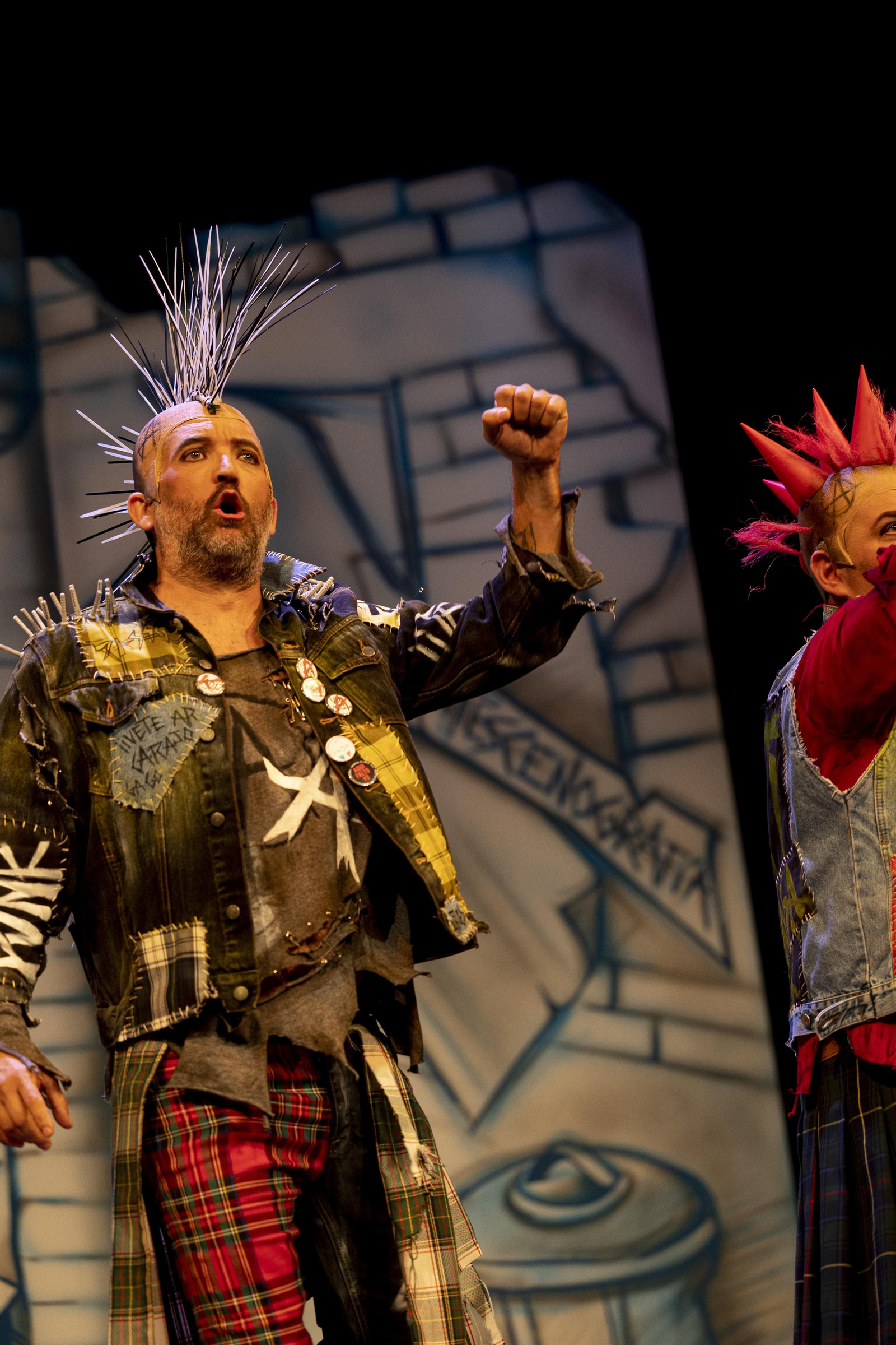 Cuarteto 'Punk y circo, la lucha continúa'