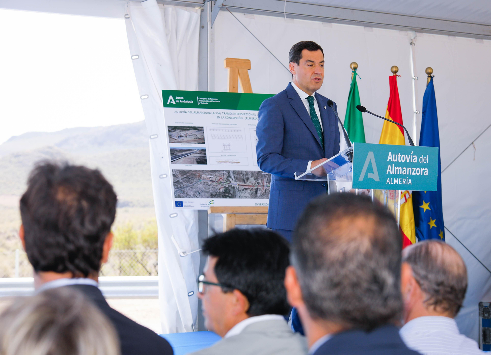 Fotogalería de la inauguración de los últimos tramos de la Autovía del Almanzora