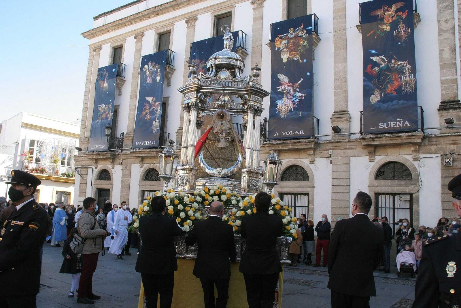 Salida extraordinaria de la Patrona, la Virgen de los Milagros
