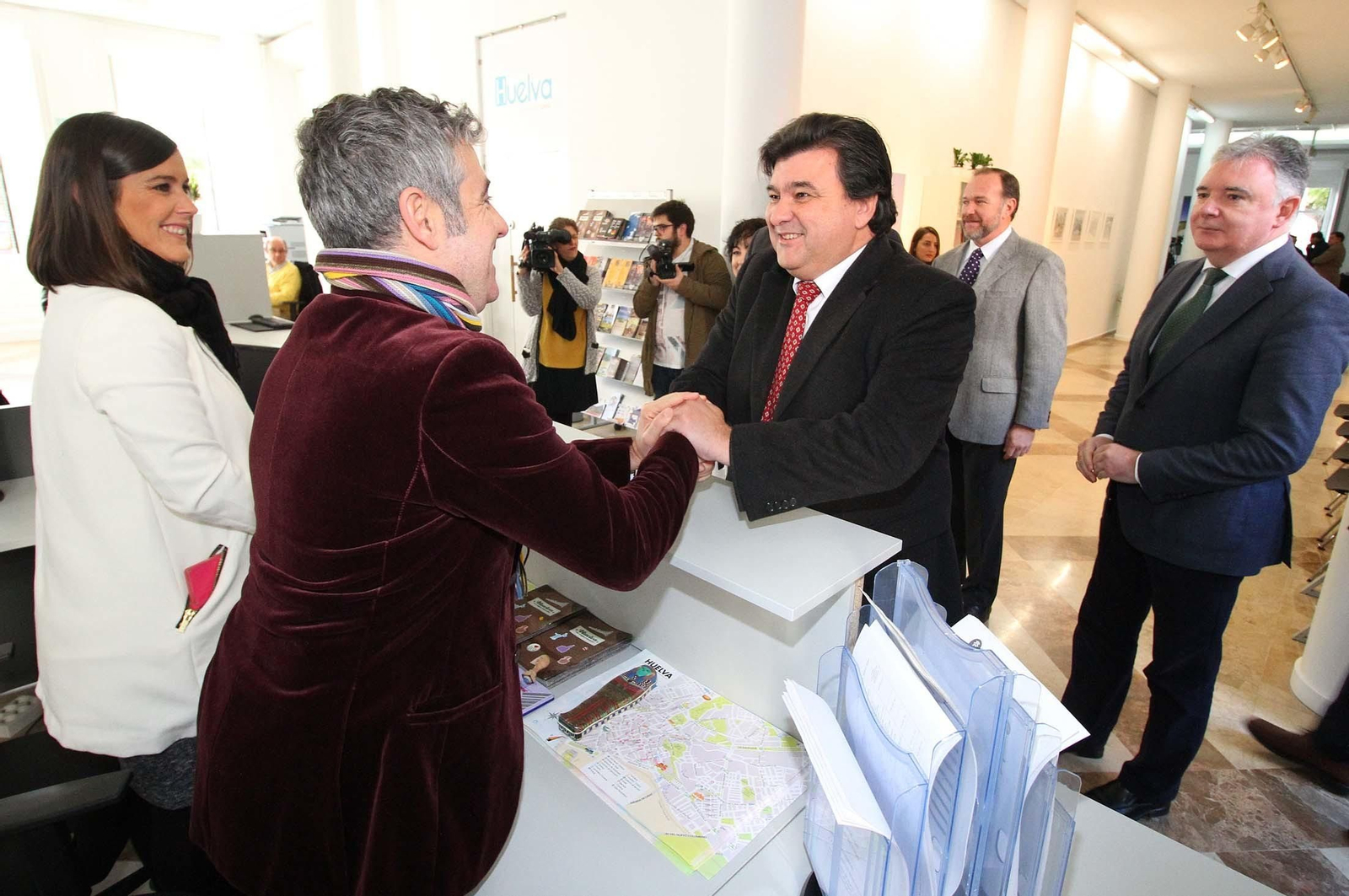 Imágenes de la presentación de la marca turística de Huelva.