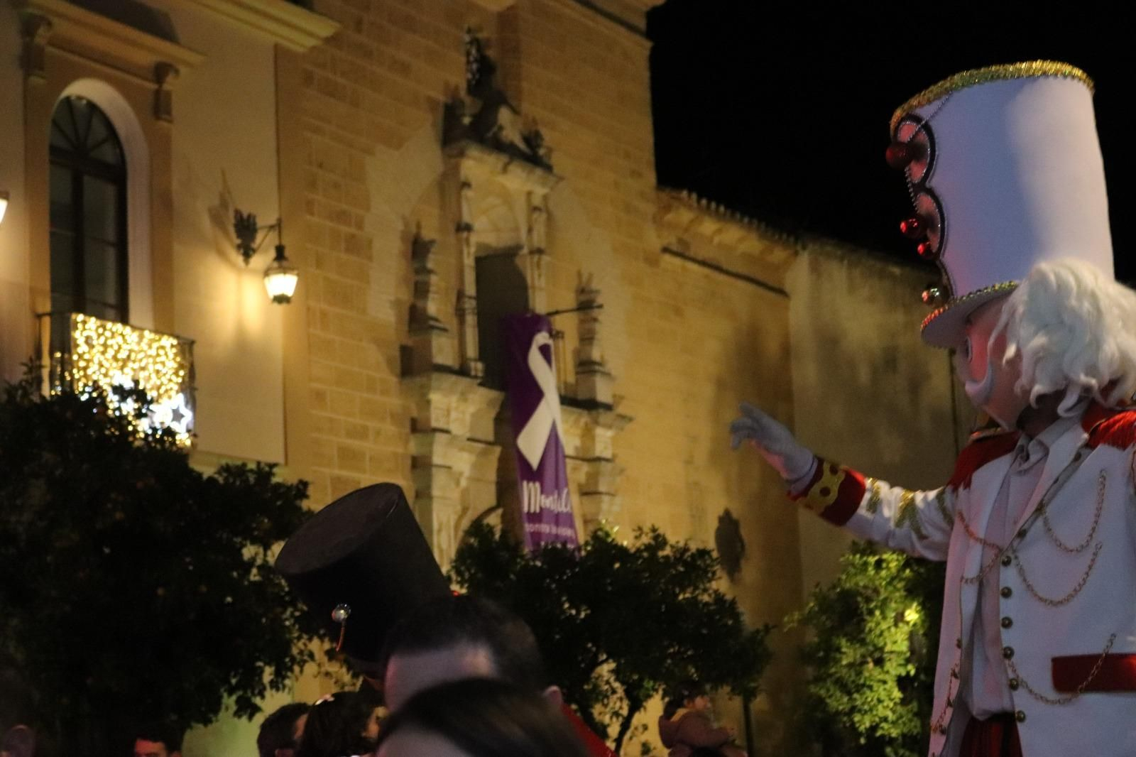 Inauguración del alumbrado especial de Navidad en Montilla