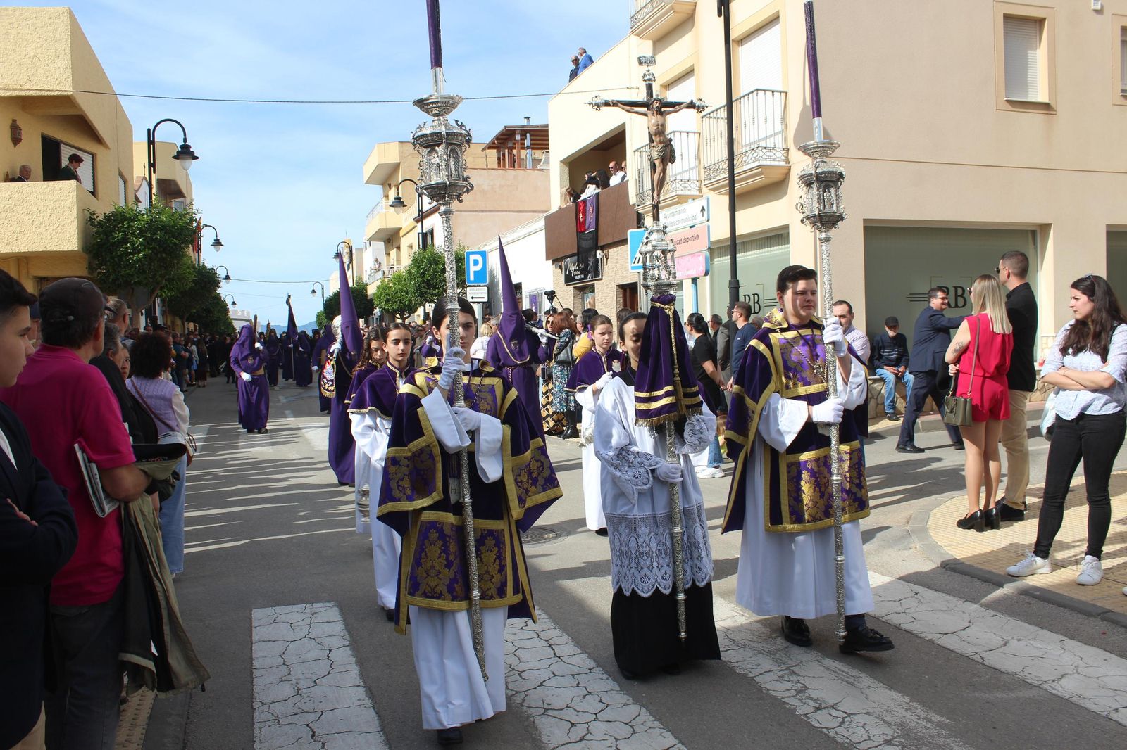La subida de Jesús y el Pregón del Judío de Vera, en imágenes