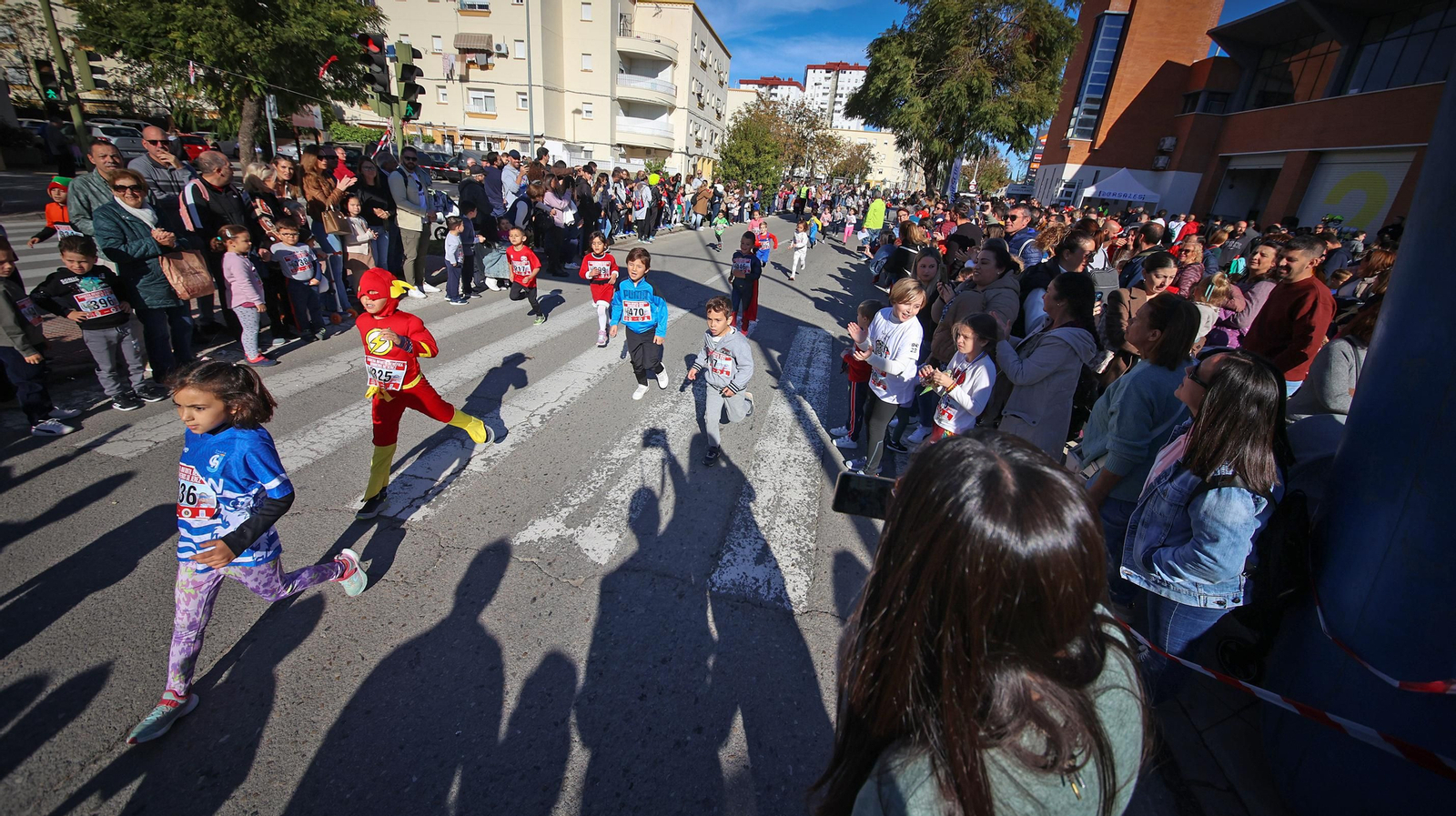 Éxito de la 3ª Carrera Infantil de Bomberos de Jerez