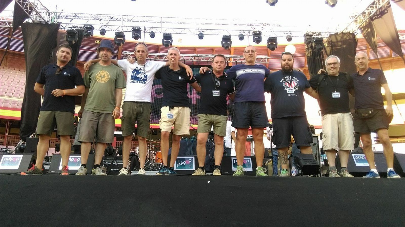 Equipo que organiza este Festival que es un referente en toda España.