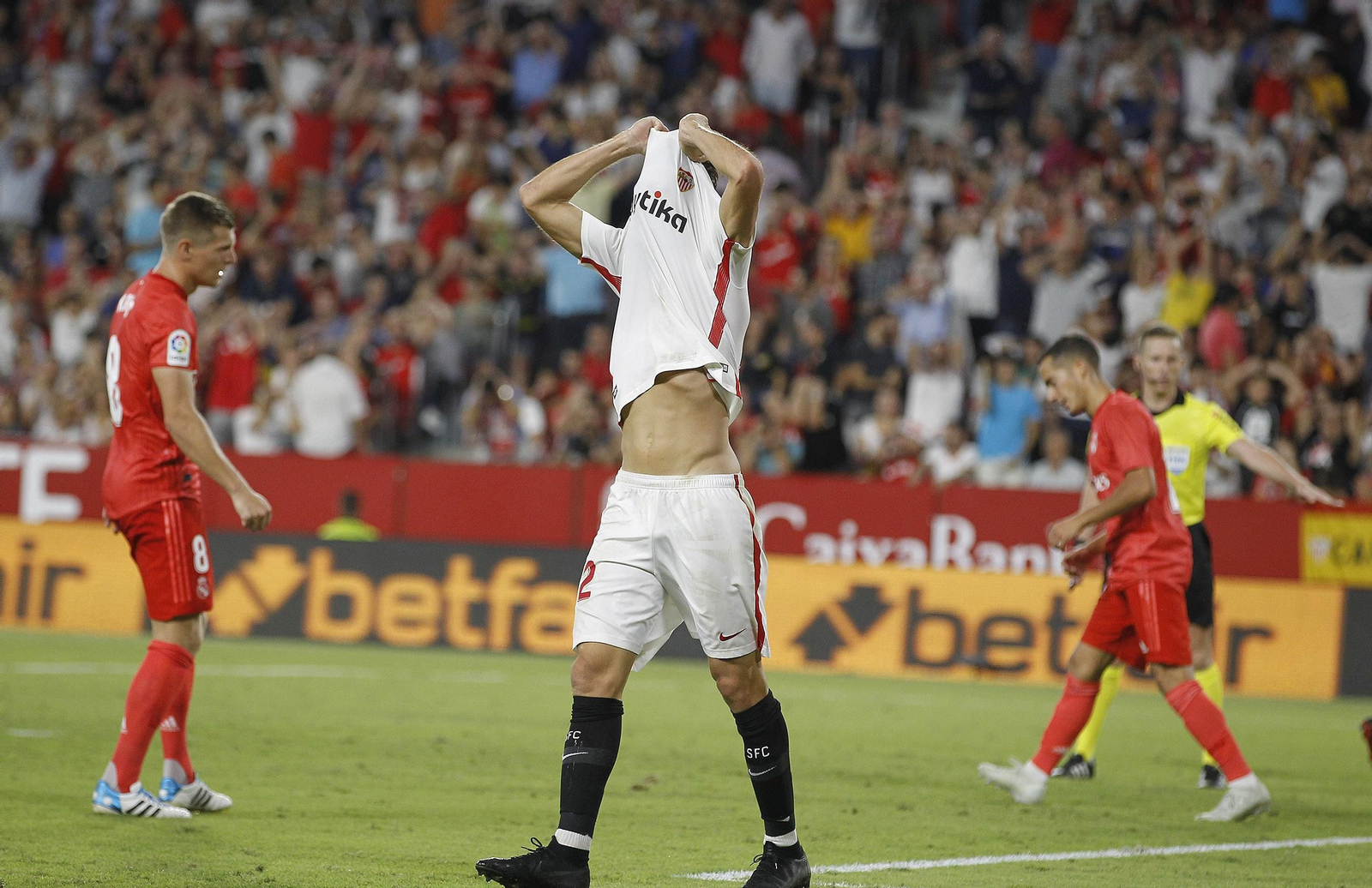 Las imágenes del Sevilla-Real Madrid