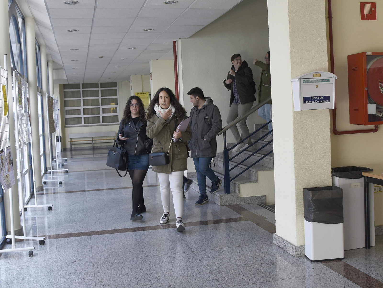 Alumnos de la Facultad de Ciencias de la Educación de la UCO.