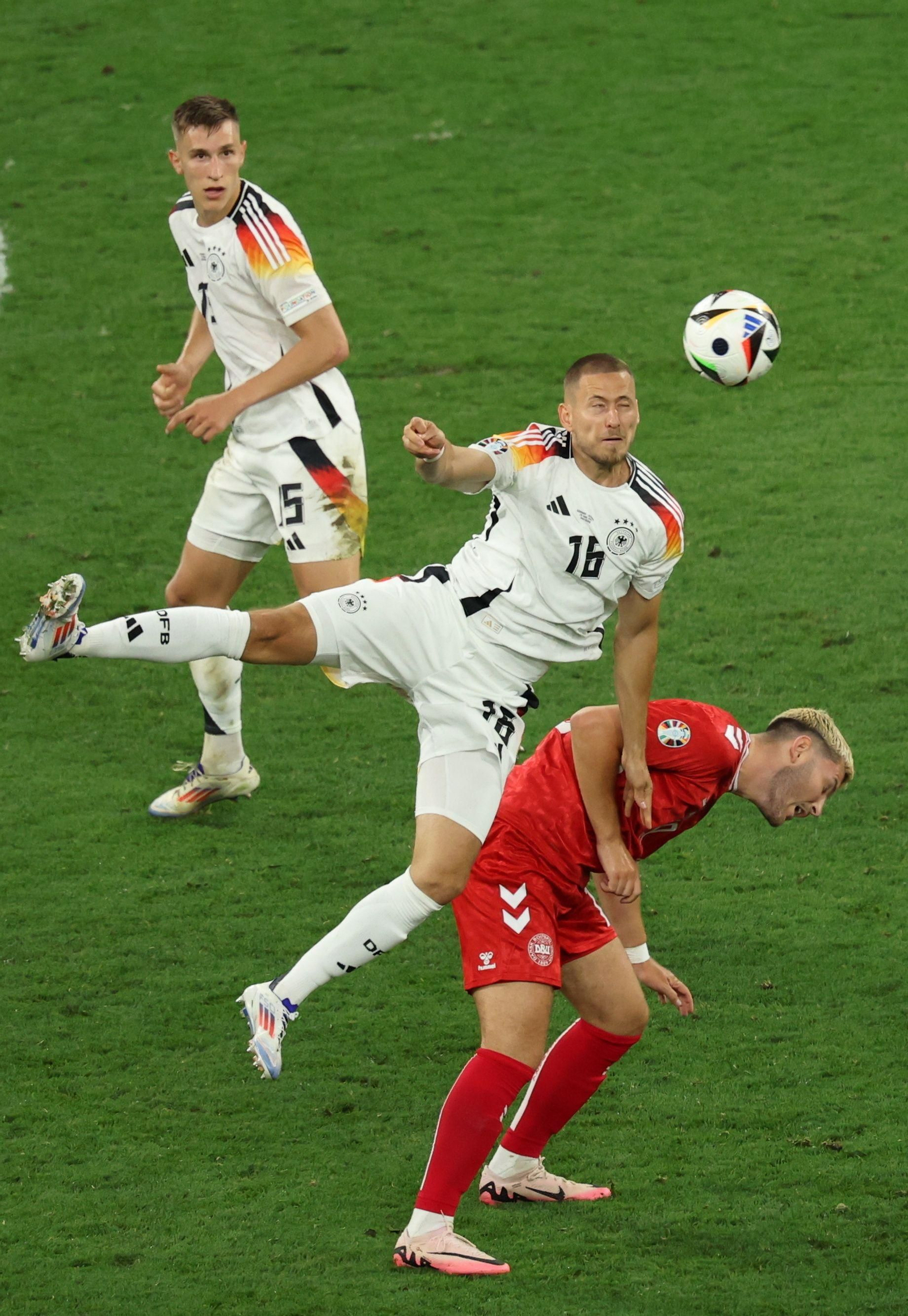 Las mejores fotos del Alemania - Dinamarca