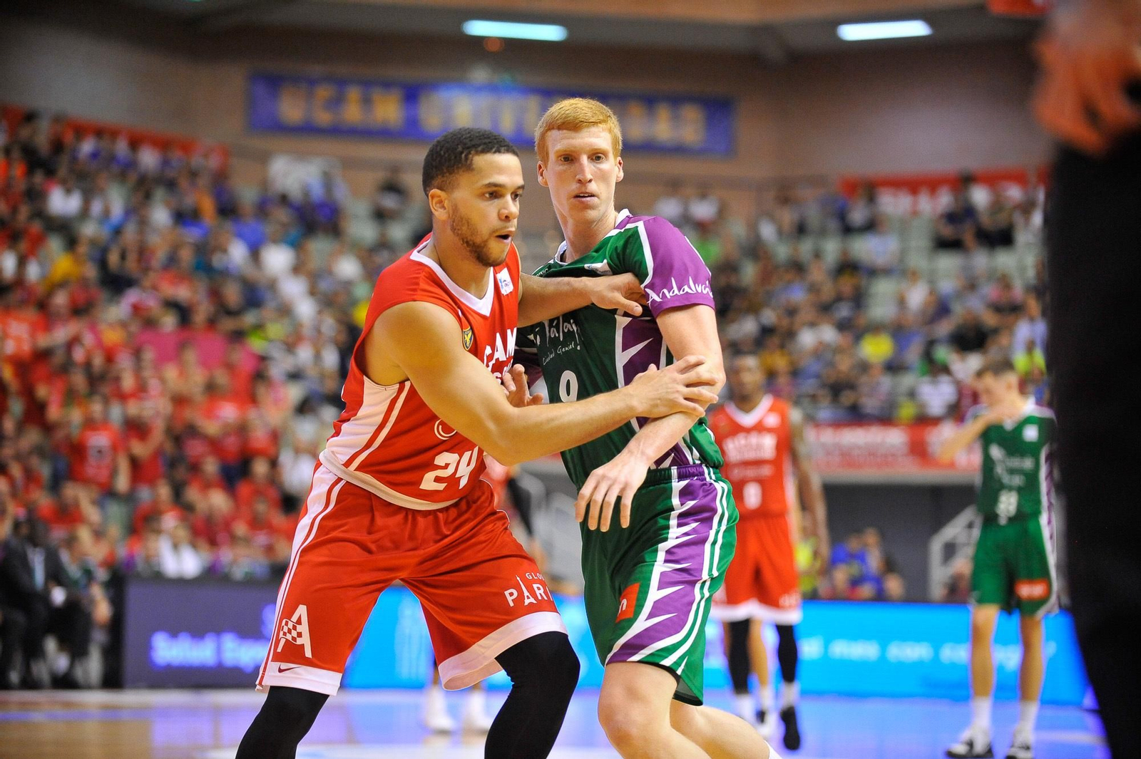 Las fotos del UCAM Murcia - Unicaja Baloncesto