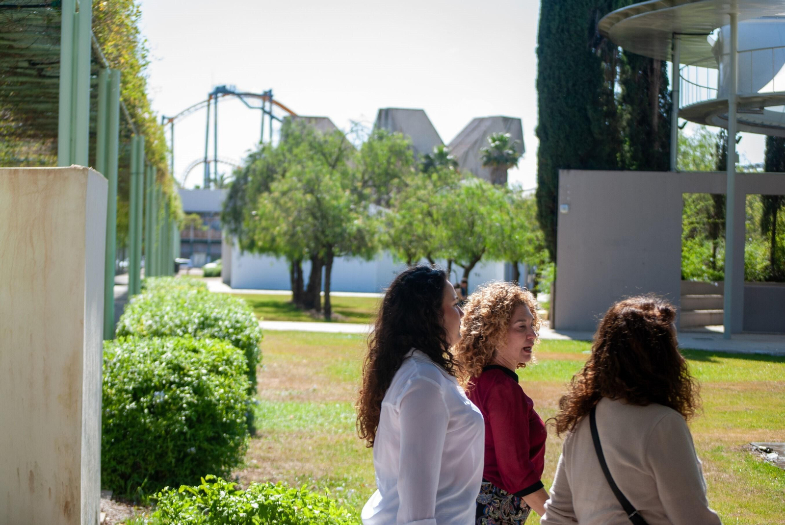 Fotogalería de las instalaciones del proyecto Cartuja Qnat, el aire natural para Sevilla