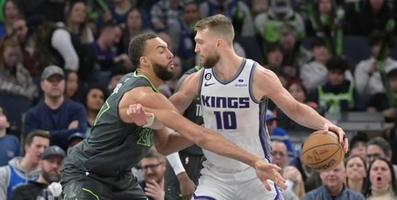 Sabonis, ante Gobert.