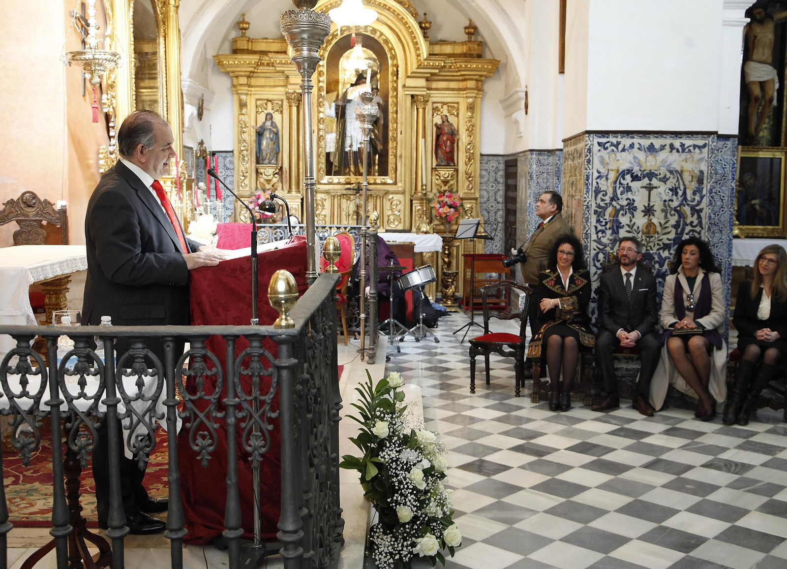 El grupo Amoenus protagonizó la parte musical del pregón.