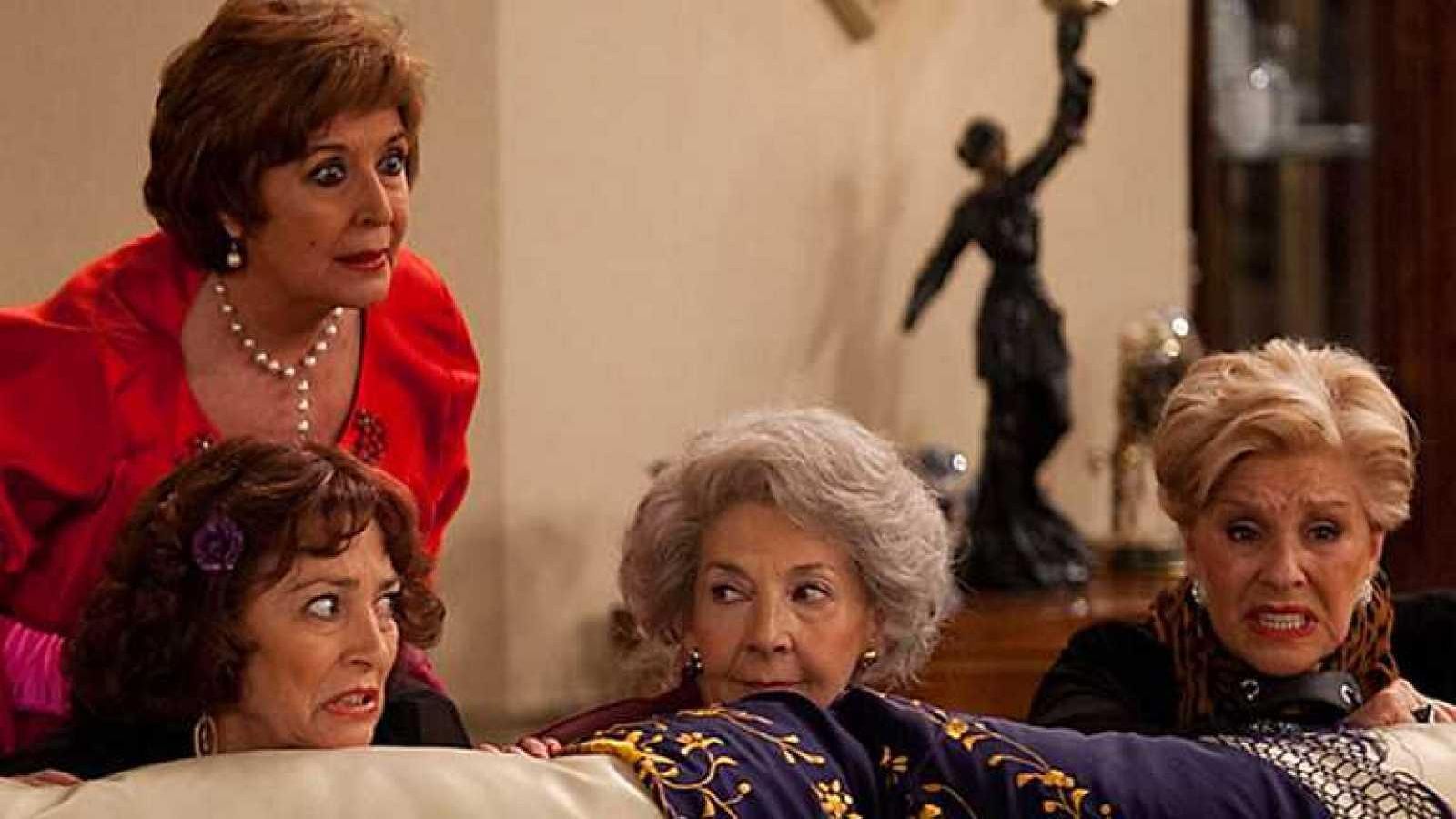 'Las chicas de oro' de TVE (Concha Velasco, Carmen Maura, Alicia Hermida y Lola Herrera)